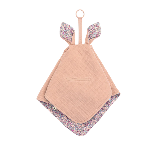 BIBS x LIBERTY Cuddle Cloth Kangaroo Eloise - Blush image 0