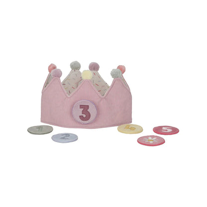 Little Dutch Birthday Crown with Numbers - Pink image 0