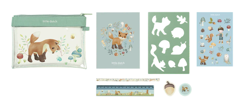 Little Dutch Stationary Set - Forest Friends