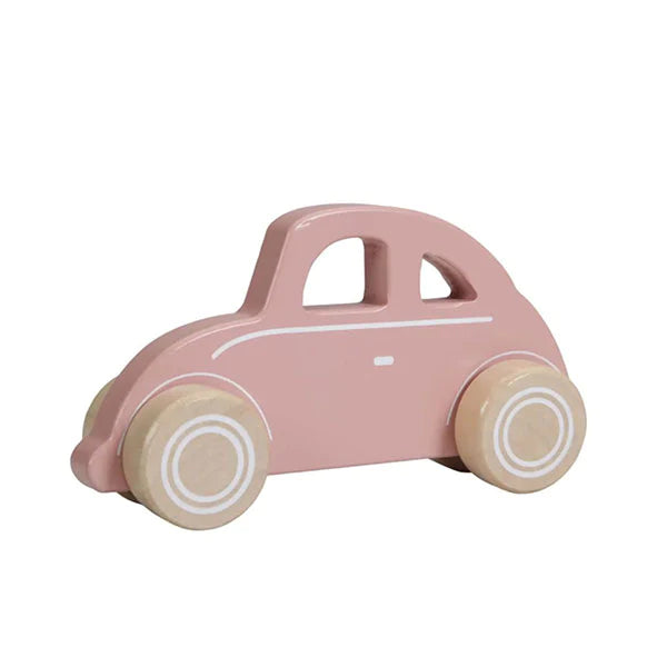 Little Dutch Wooden Car - Pink image 1