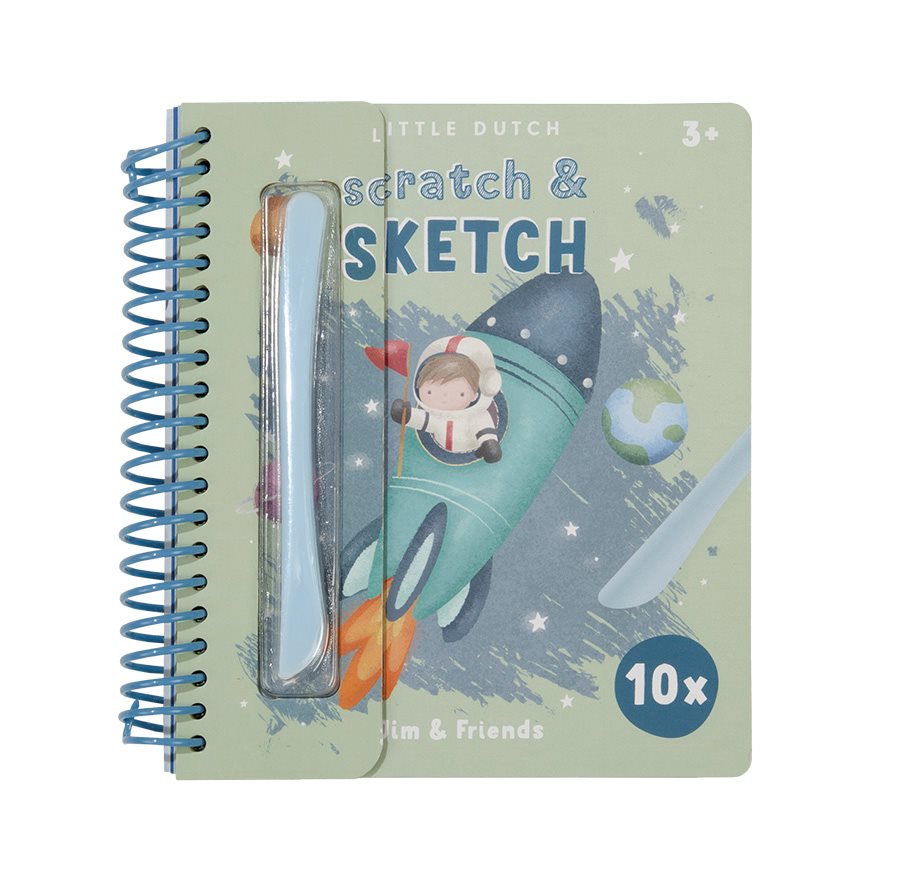 Little Dutch Scratch & Sketch Book Jim image 0