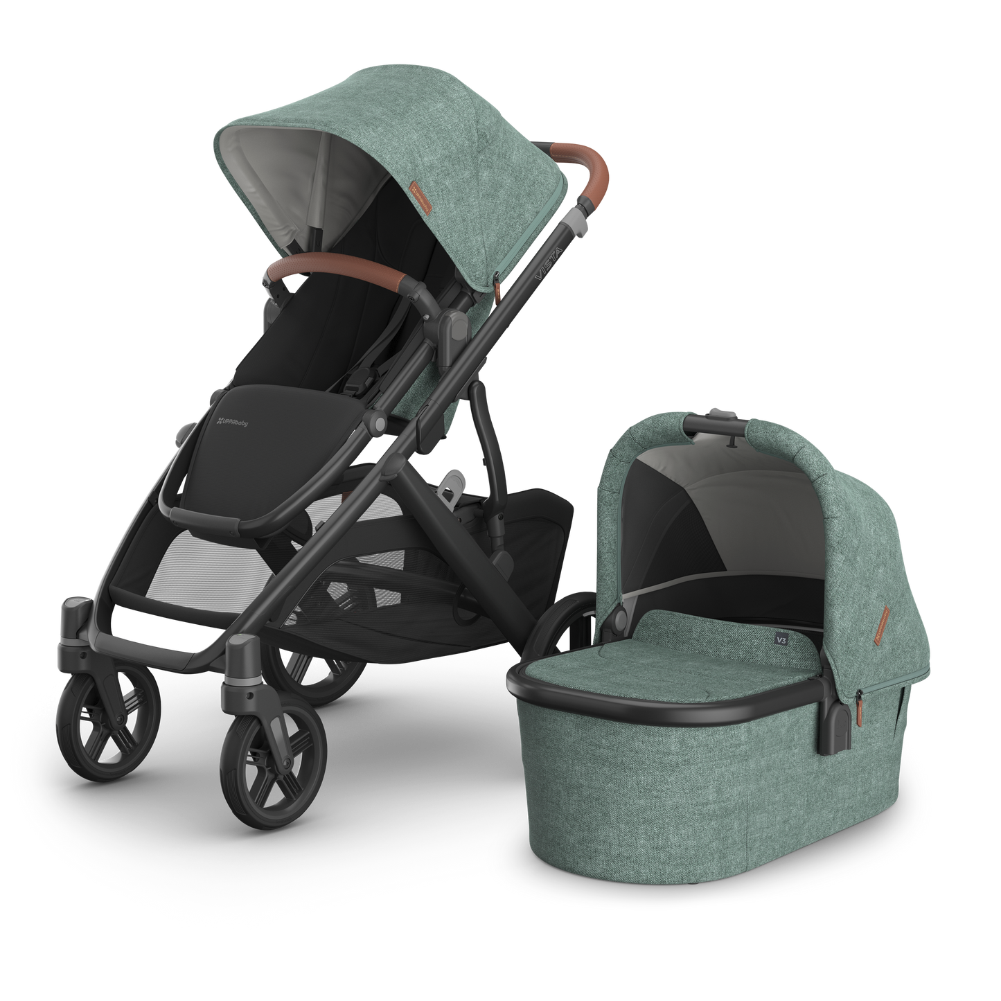 UPPAbaby Vista V3 Pushchair and Carrycot image 9