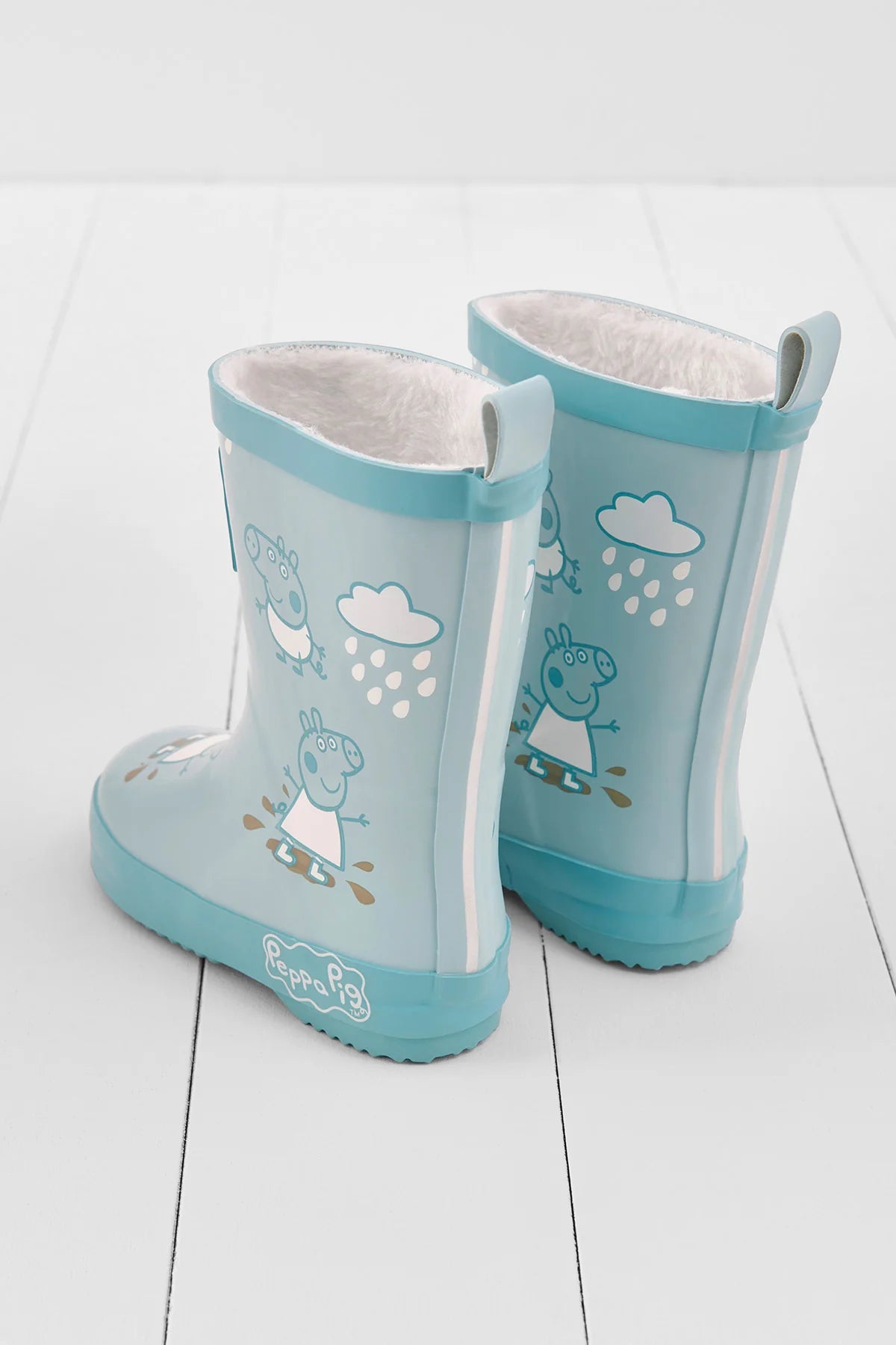 Grass & Air x Peppa Pig Colour Changing Wellies Blue image 3