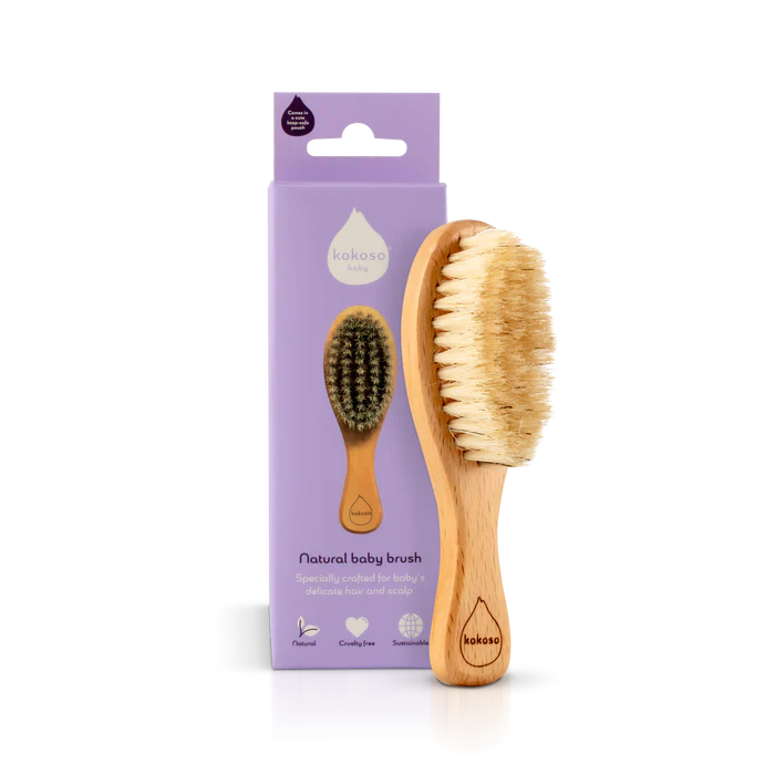 Kokoso Natural Baby Hairbrush image 0