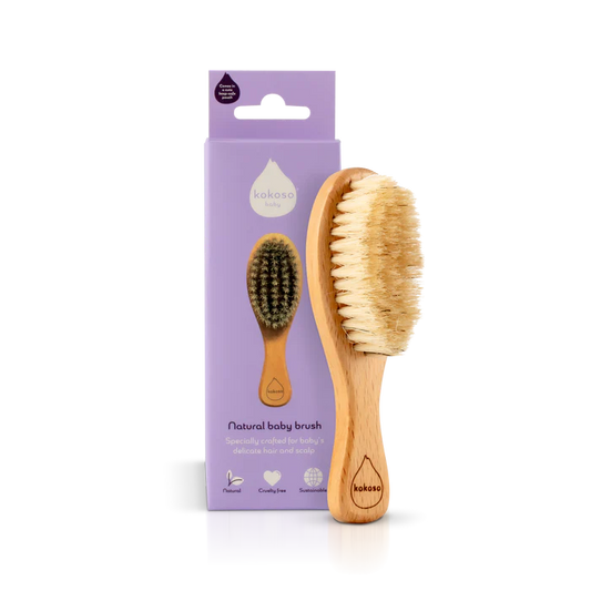 Kokoso Natural Baby Hairbrush image 0