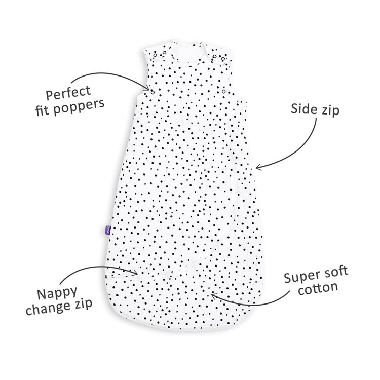 SnüzPouch Sleeping Bag 1.0 Tog – Mono Spots image 1