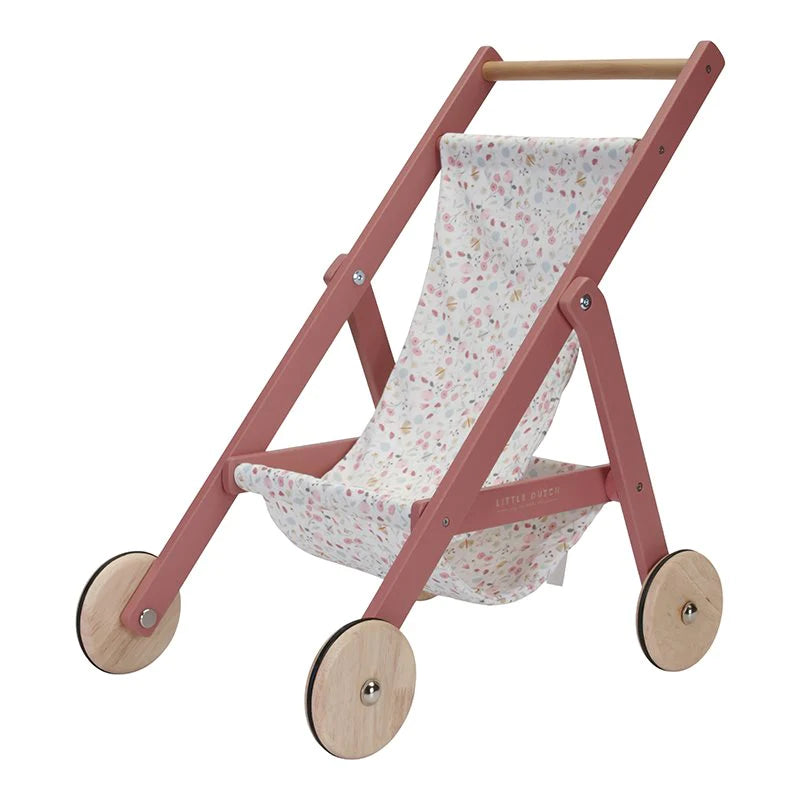 Little Dutch Doll Stroller - Flowers & Butterflies image 1