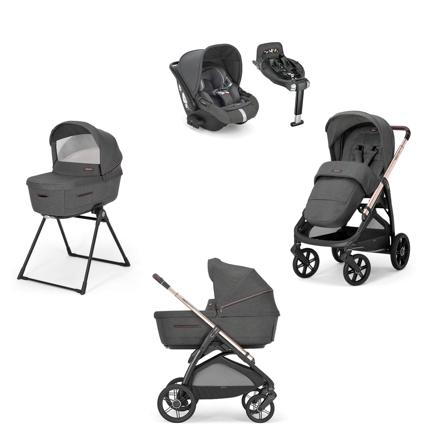 Inglesina Aptica Travel System - Velvet Grey image 0