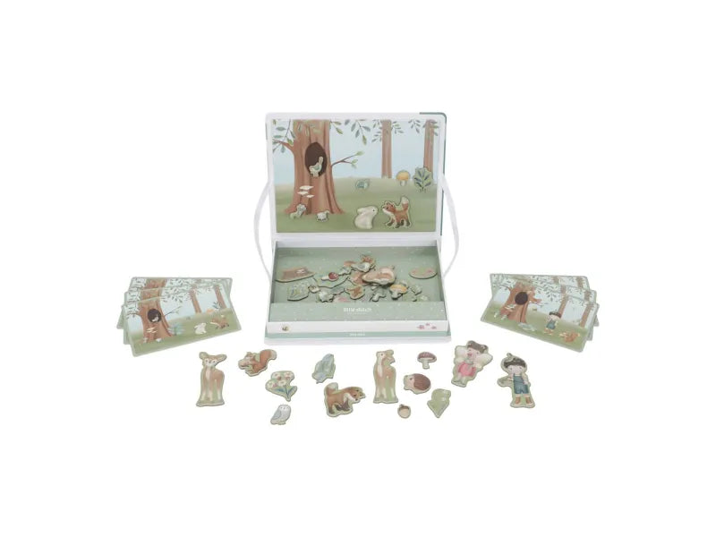 Little Dutch Magnetic Playboard - Forest Friends image 5