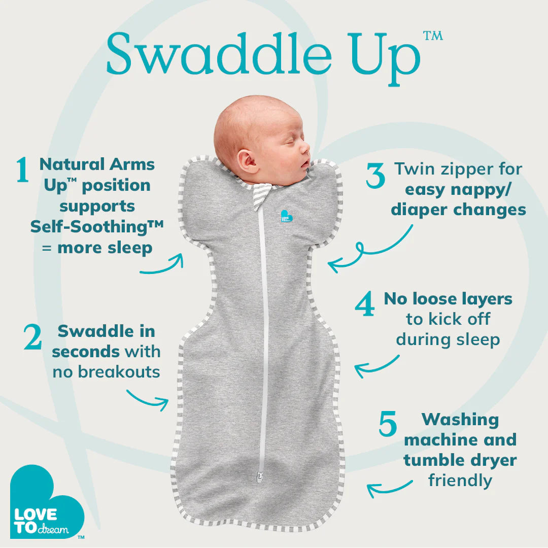 Love To Dream Swaddle Up Organic - Animal Beige