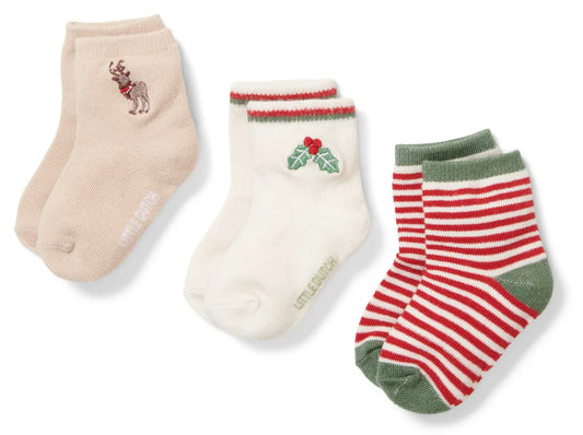 Little Dutch Christmas Socks - 3 pairs image 0