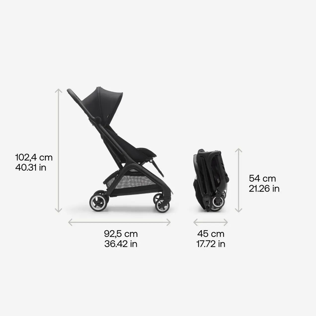 Bugaboo Butterfly - Midnight Black