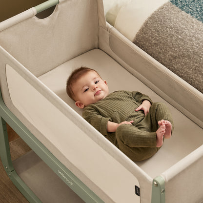 Snüz SnuzPod5 Bedside Crib - Sage