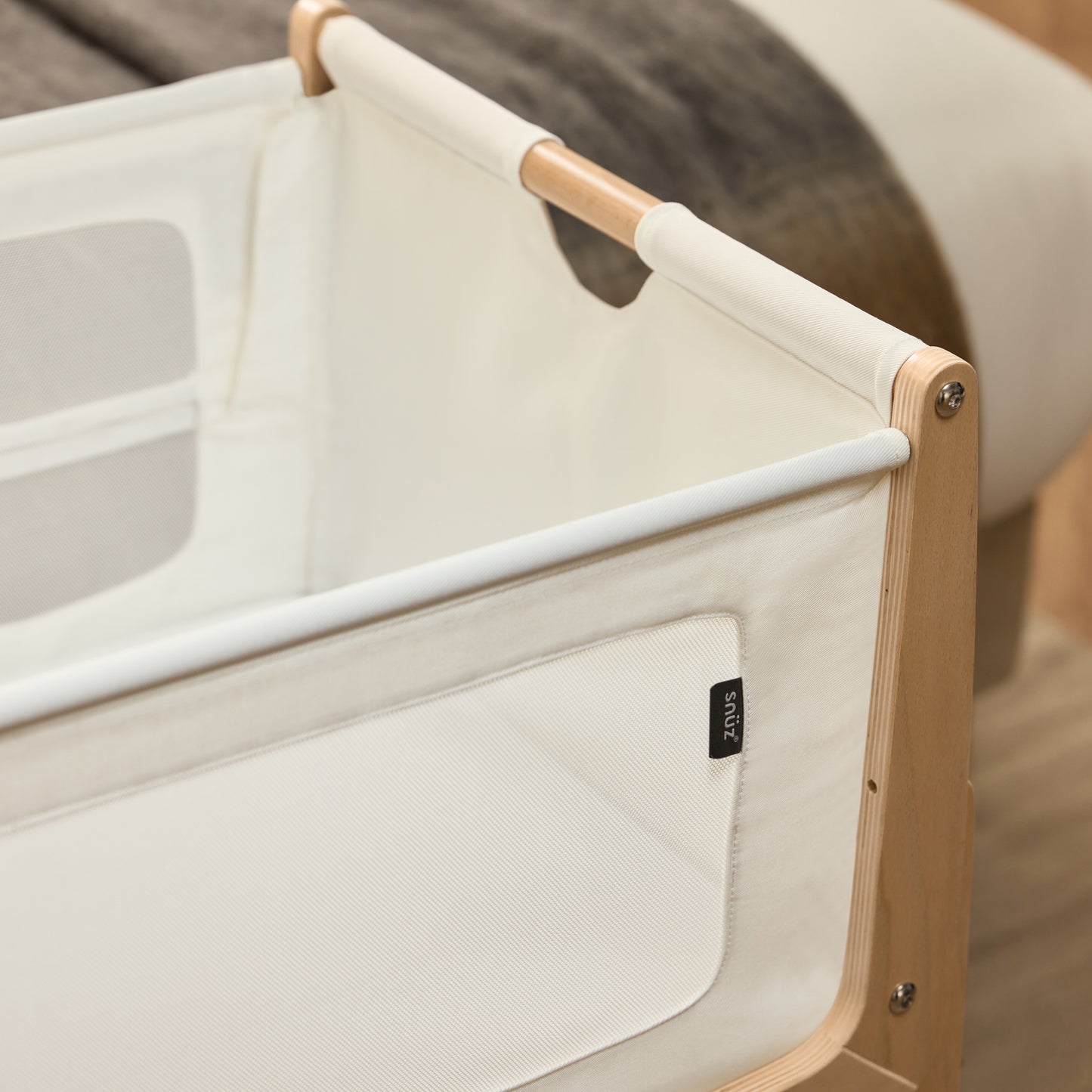 Snüz SnuzPod5 Bedside Crib - Natural