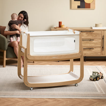 Snüz SnuzPod5 Bedside Crib - Natural