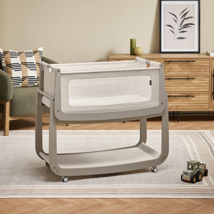 Snüz SnuzPod5 Bedside Crib - Pebble