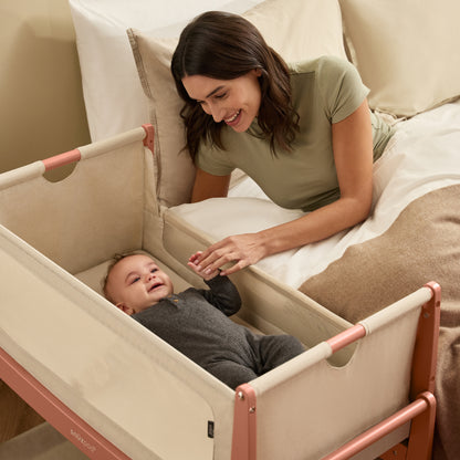 Snüz SnuzPod5 Bedside Crib - Terracotta