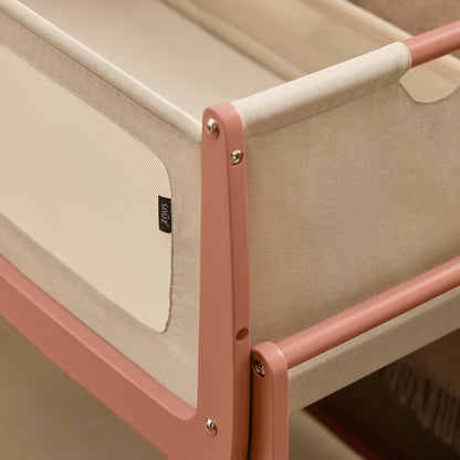 Snüz SnuzPod5 Bedside Crib - Terracotta