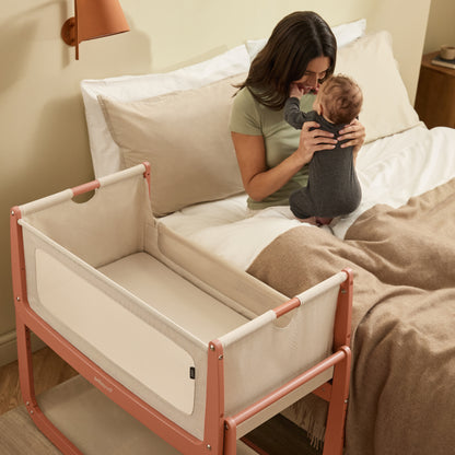 Snüz SnuzPod5 Bedside Crib - Terracotta