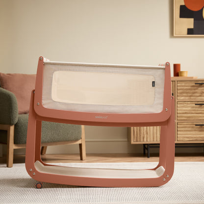 Snüz SnuzPod5 Bedside Crib - Terracotta