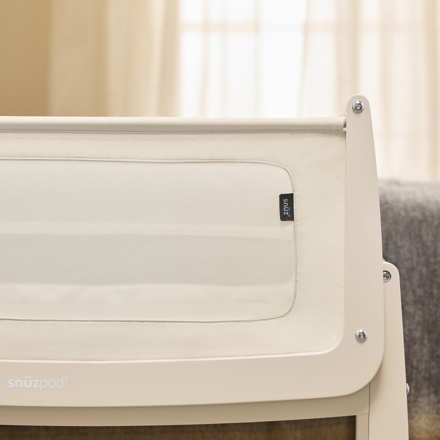 Snüz SnuzPod5 Bedside Crib - Cashmere