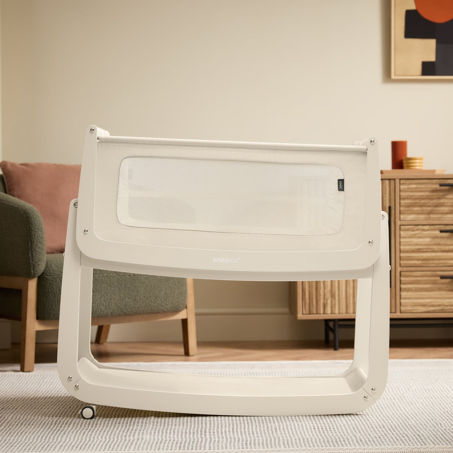 Snüz SnuzPod5 Bedside Crib - Cashmere