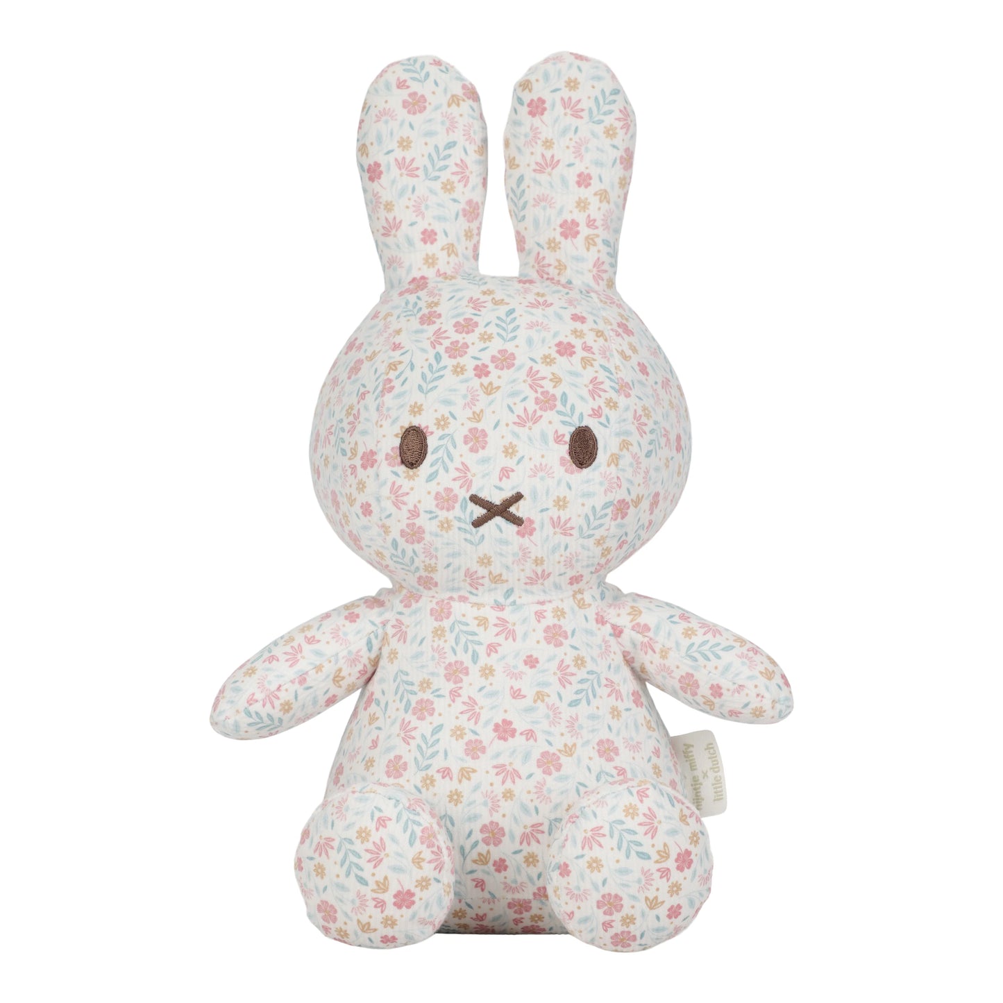 Little Dutch x Miffy Cuddle Toy 30cm Lucky Blossom Print