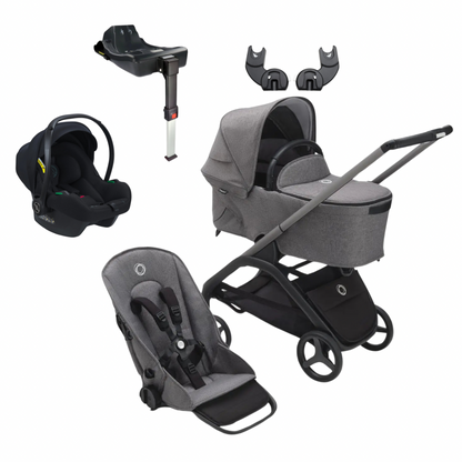 Bugaboo Dragonfly Pushchair with Avionaut Cosmo Smart 2.0 & Dock2 Isofix Base