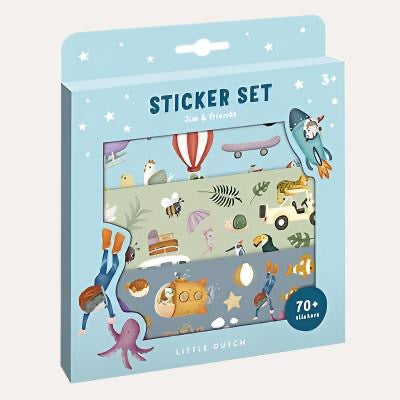 Little Dutch Jim And Friends Sticker Set