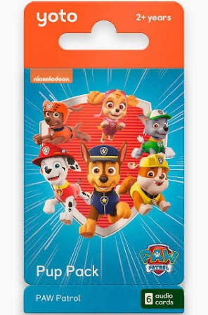 Yoto Paw Patrol Pup Pack