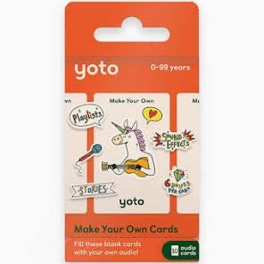 Yoto Make Your Own Cards 10 Pack