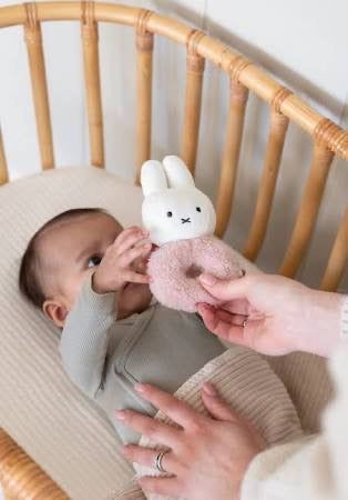 Miffy Round Rattle - Pink