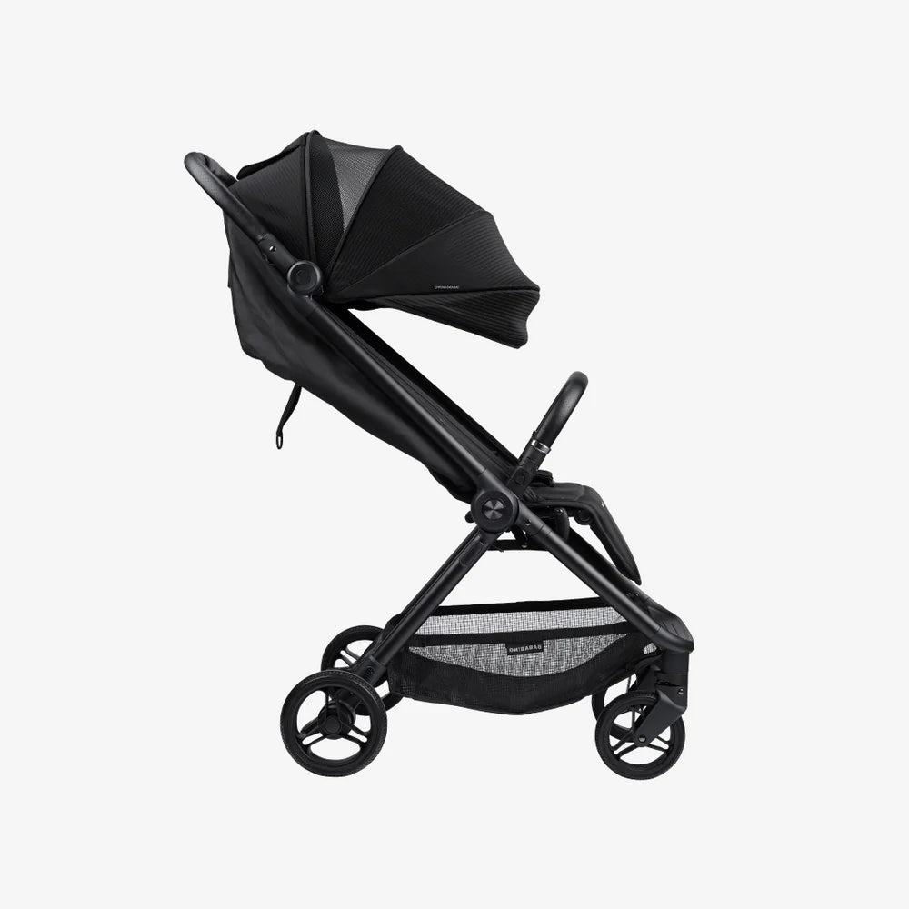 Bababing Auto Fold Compact Stroller - Black