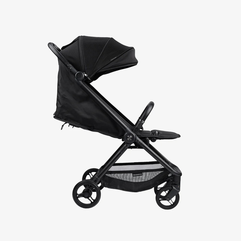 Bababing Auto Fold Compact Stroller - Black