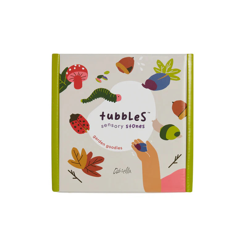 Olli Ella Tubbles Sensory Stones - Garden Goodies