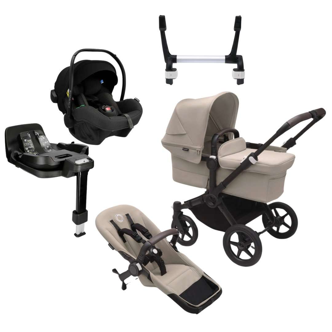 Bugaboo Donkey 5 Mono Pushchair with Avionaut Pixel Pro 2.0C & IQ Orbit Isofix Base