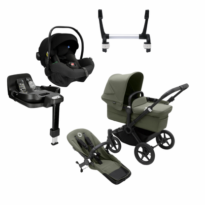 Bugaboo Donkey 5 Mono Pushchair with Avionaut Pixel Pro 2.0C & IQ Orbit Isofix Base