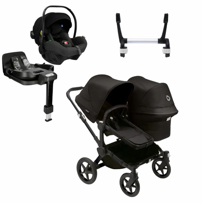 Bugaboo Donkey 5 Duo Pushchair with Avionaut Pixel Pro 2.0C & IQ Orbit Isofix Base