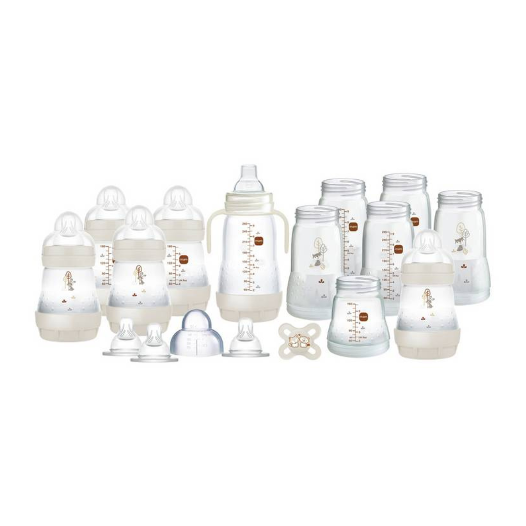 MAM Easy Start™ Anti-Colic Baby Bottle Newborn Set 0+ months, 17 Piece Set