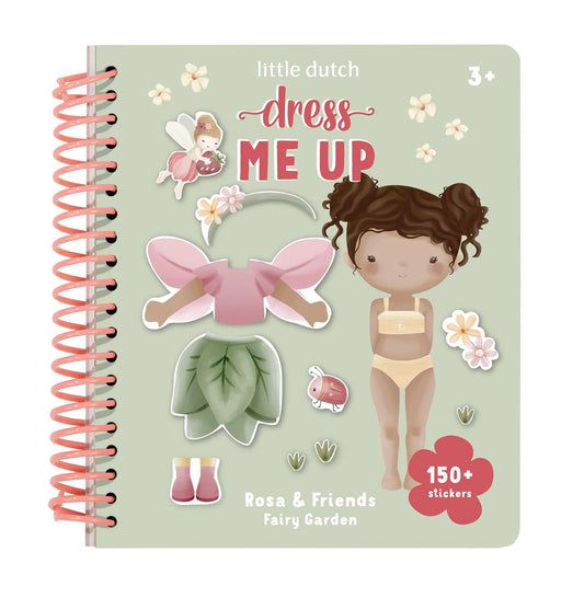 Little Dutch Dress Me Up Book - Fairy Garden