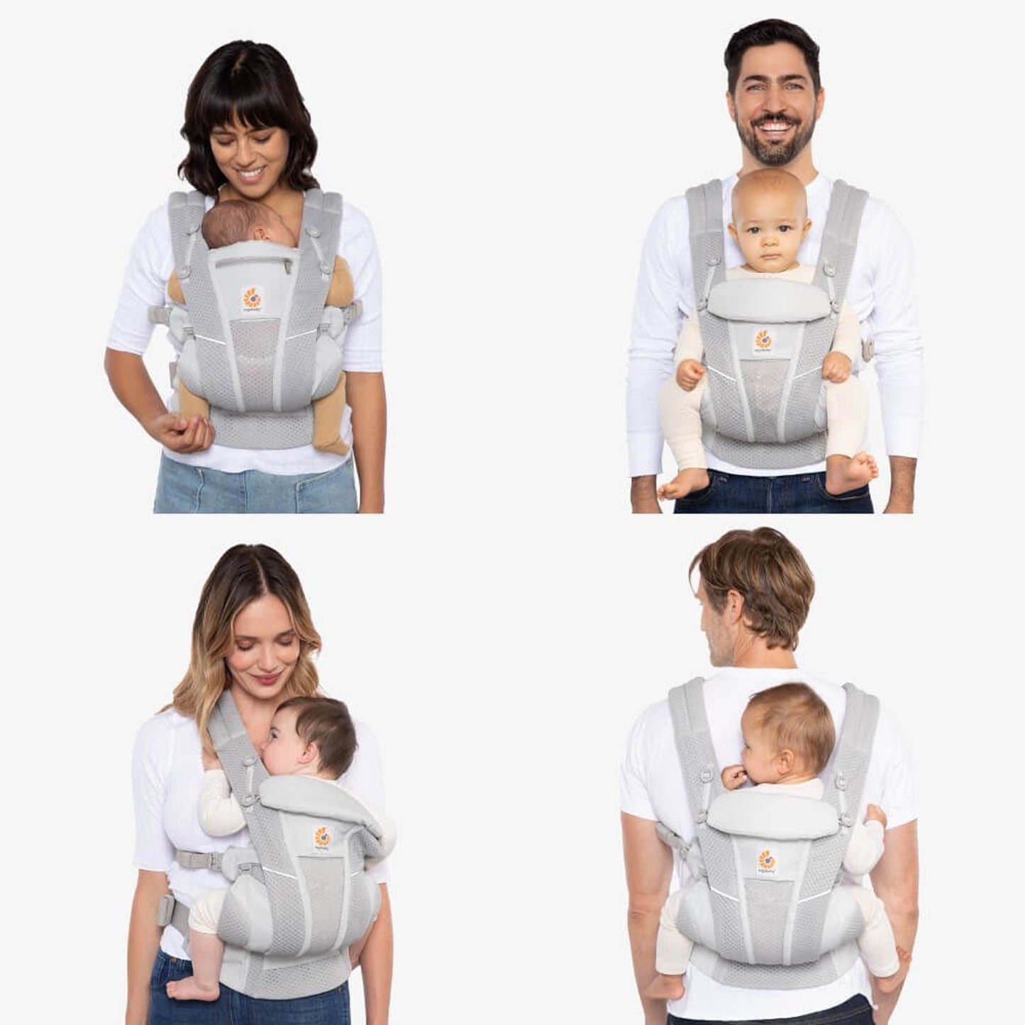 ergobaby Omni™ Breeze Carrier Graphite Grey image 6