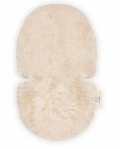 Baa Baby Sheepskin Pram Style Liner | Milk Long Hair image 0