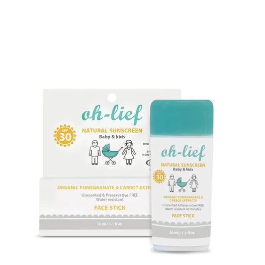 Oh-Lief Natural Sunscreen Face Stick 30g image 0