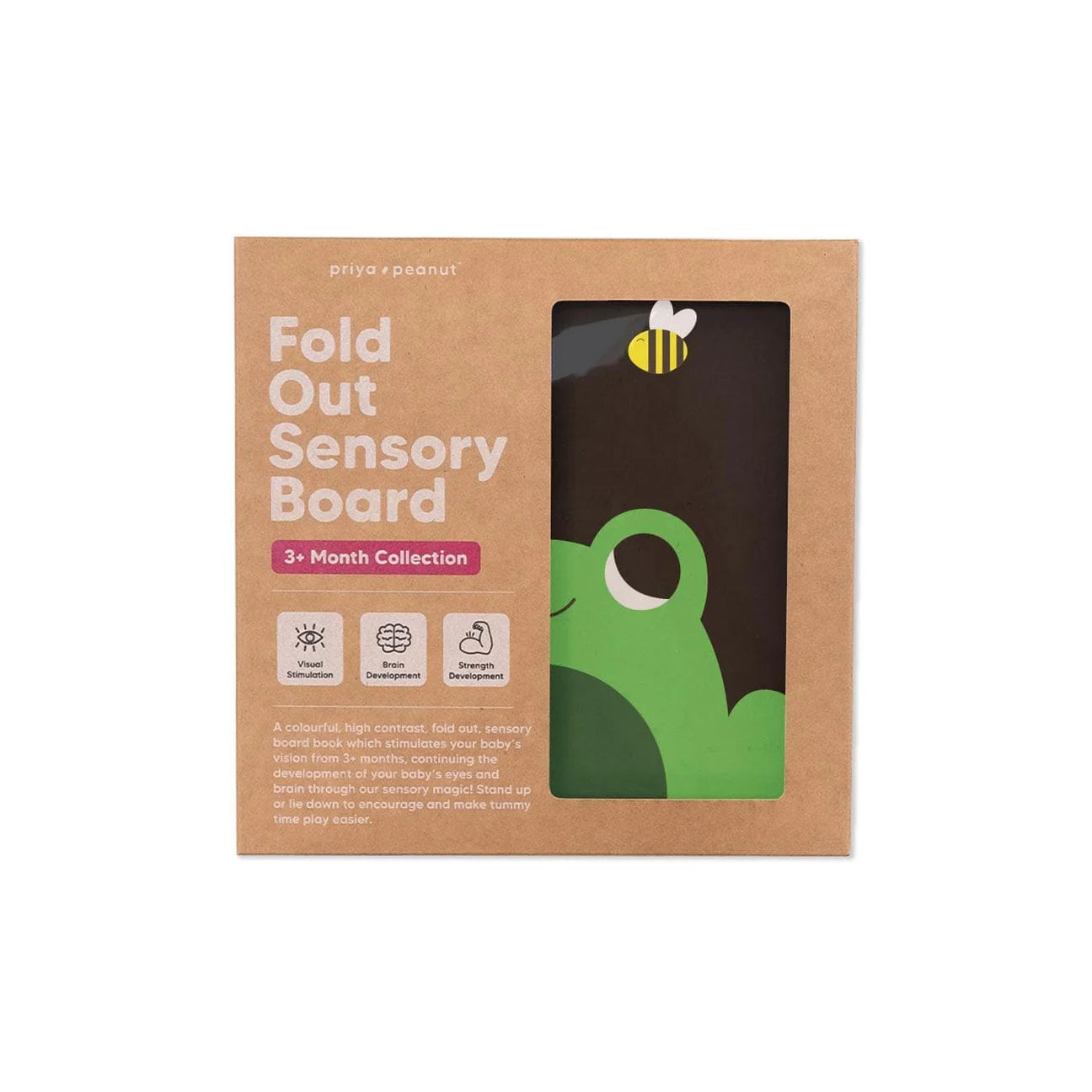 Priya & Peanut Sensory Fold Out Board 3m+ image 4