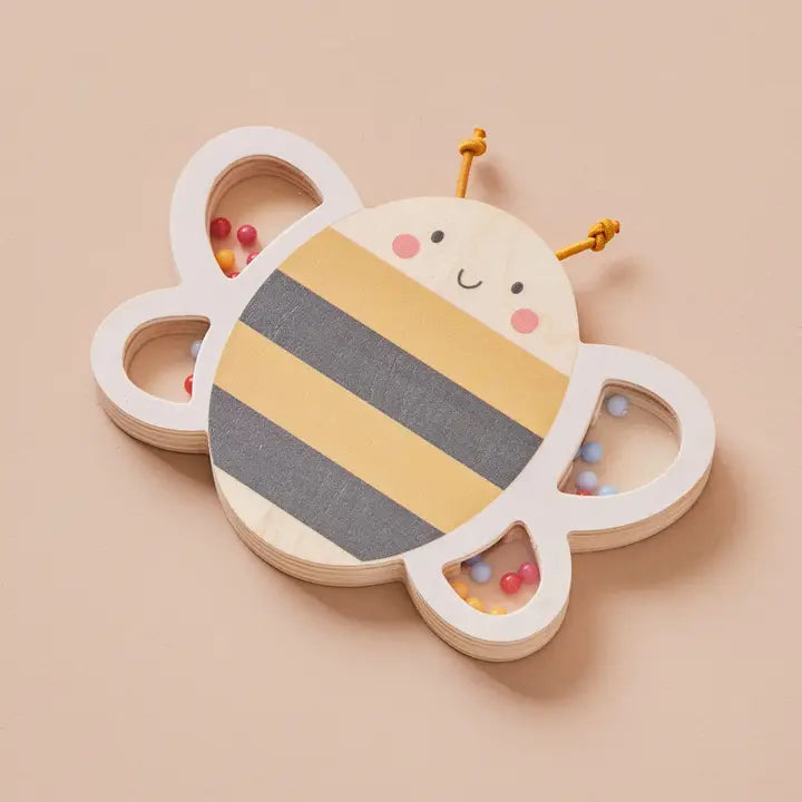 Just Bee Kids Wooden Bee Rattle image 2