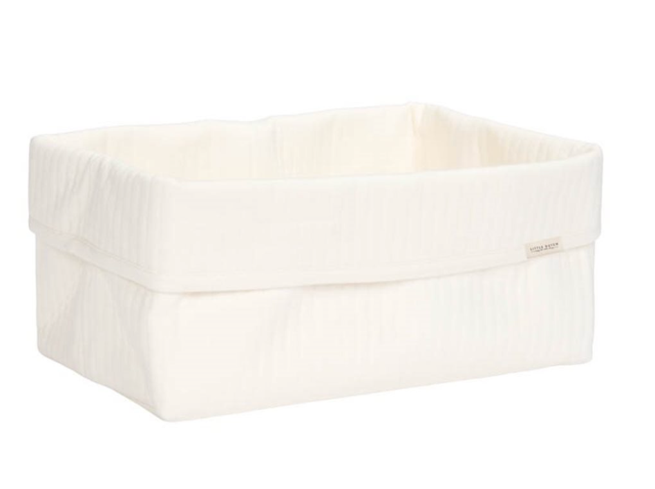 Little Dutch Storage Basket - Pure Soft White image 5