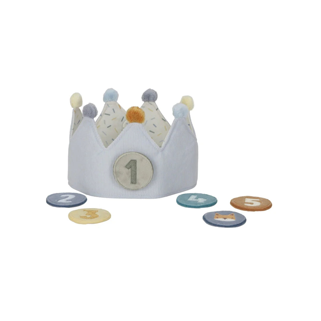 Little Dutch Birthday Crown with Numbers - Blue image 0