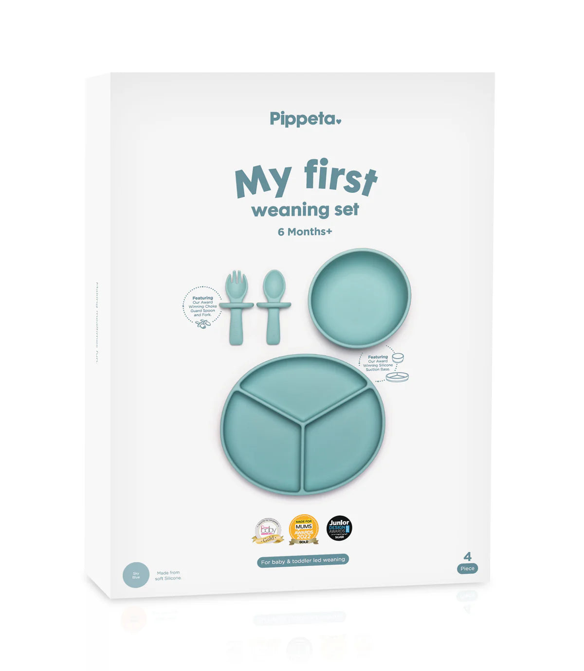 Pippeta My 1st Weaning Set | Sky Blue image 0