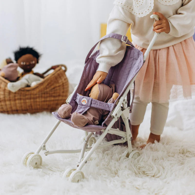 Olli Ella Sollie Stroller Lavender - Doll Stroller image 3