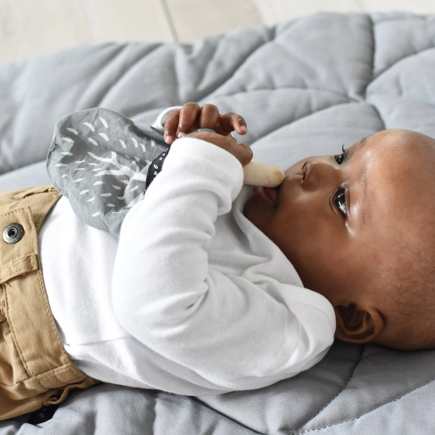 Wee Gallery Crinkle Teether Starfish Toy